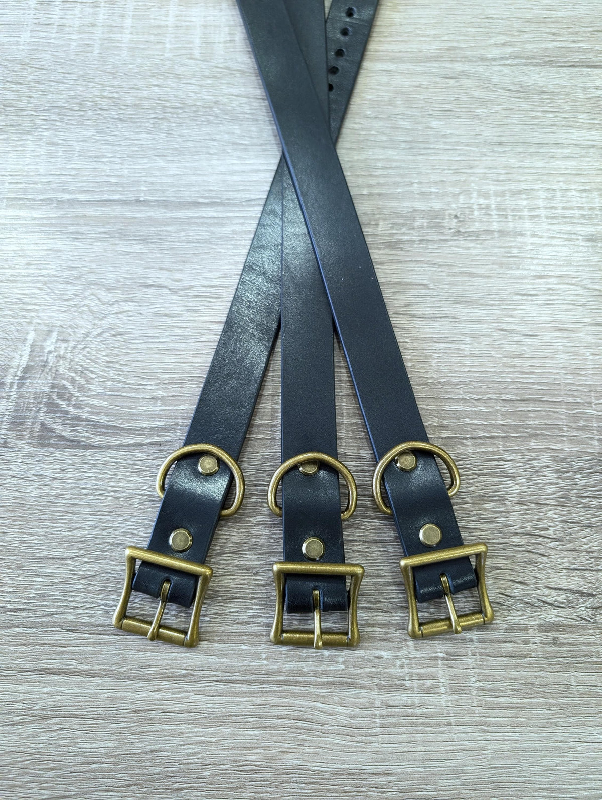 Dog Collar- Black With Nickle