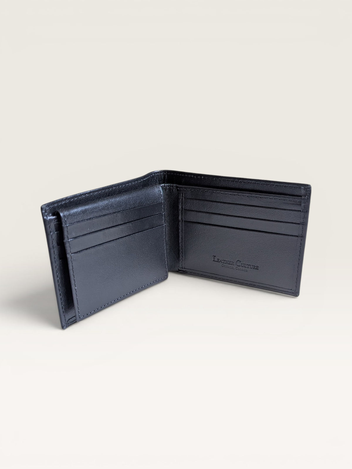 Bi-Fold Multi Card Slot Wallet - Burgundy