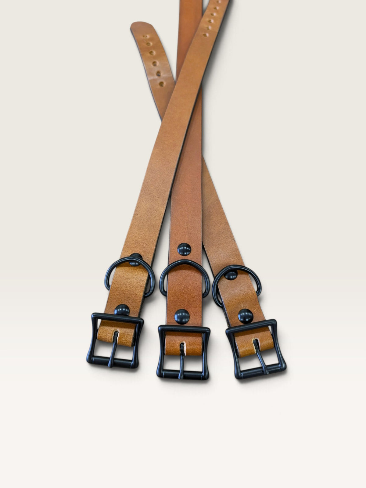 Dog Collar- Brown With Black