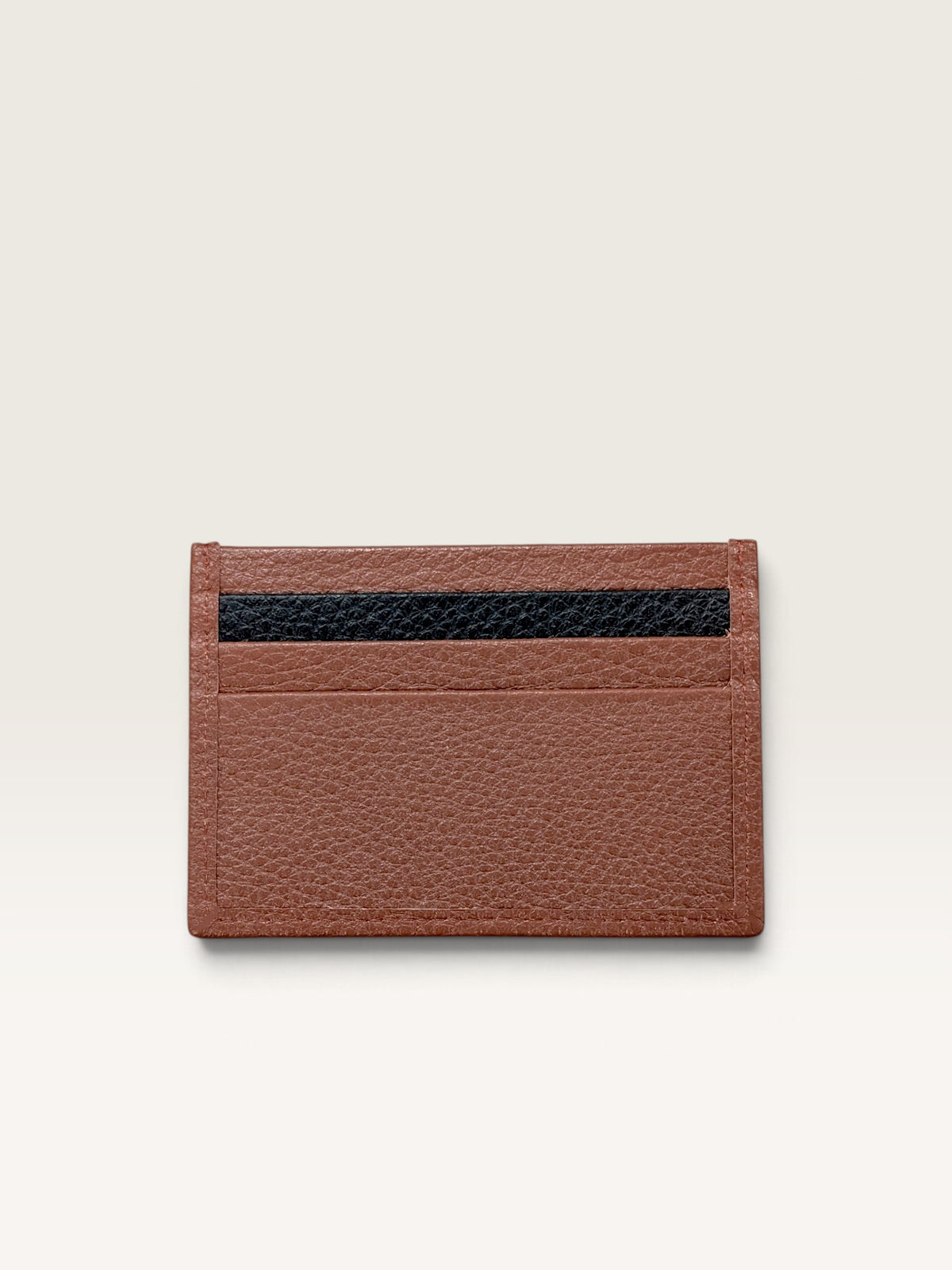 Leather Card Holder - Black