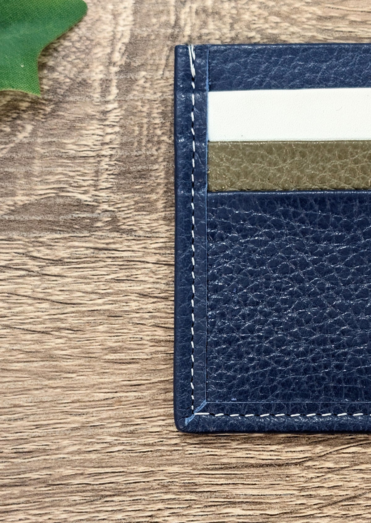 Leather Card Holder - Black