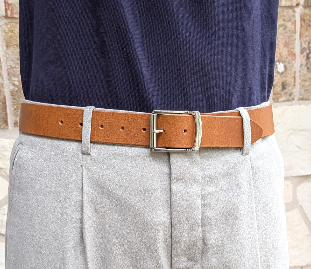 Dunham Roller Buckle belt - Black