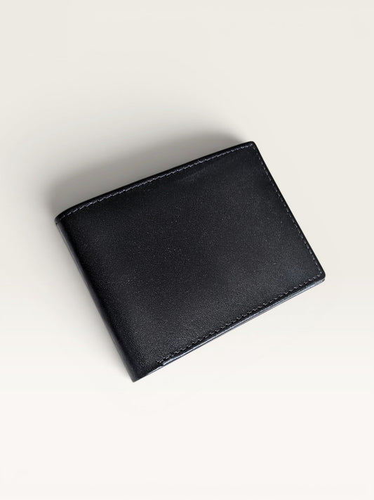 Bi-Fold Multi Card Slot Wallet - Black