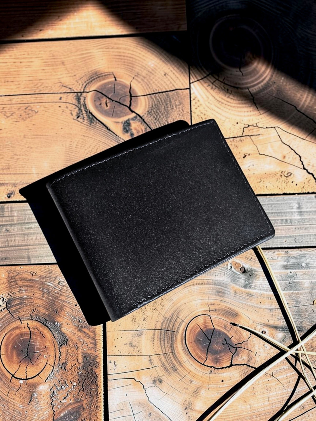 Bi-Fold Multi Card Slot Wallet - Burgundy