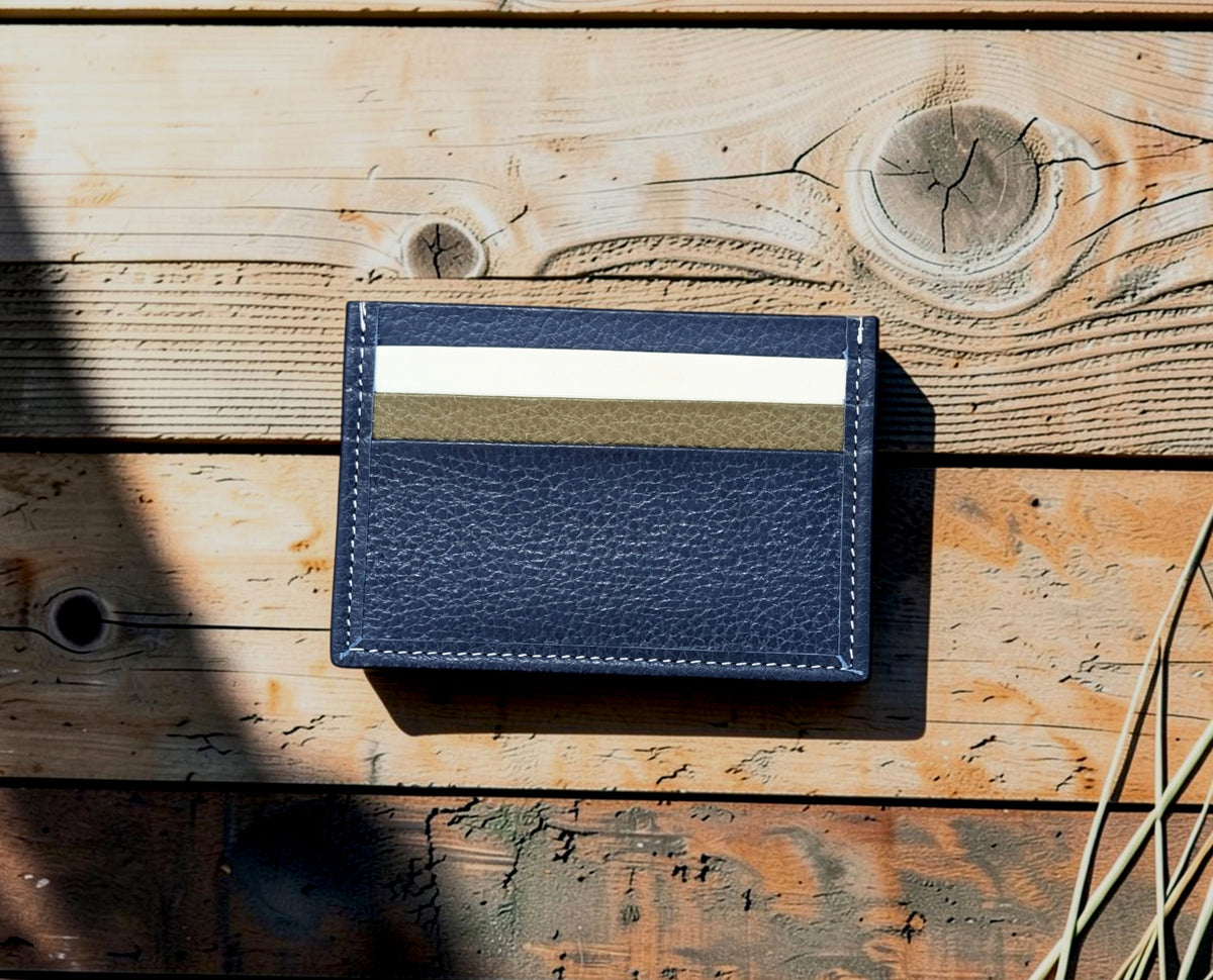 Leather Card Holder - Black
