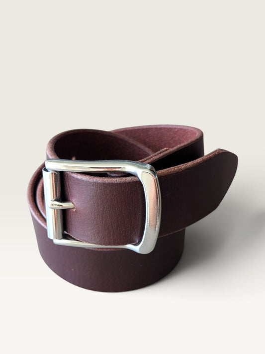 Dunham Roller Buckle belt - Espresso Brown