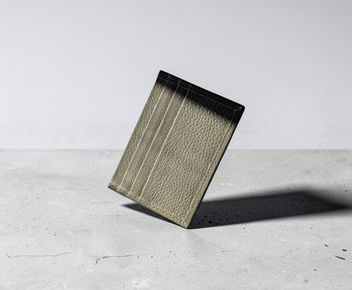 Leather Card Holder - Black